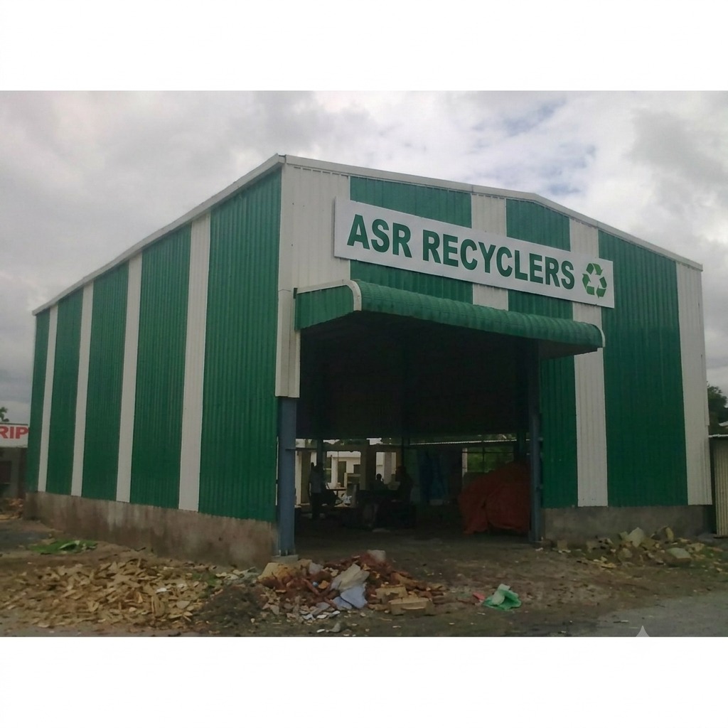 ASR Recycler godown and processing facility, Kovilpatti, Tamil Nadu